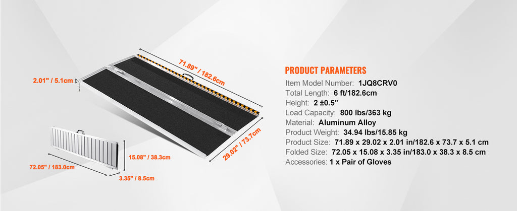 Accessible ramps, stairs, loading and unloading pads, step slope plates, aluminum alloy folding