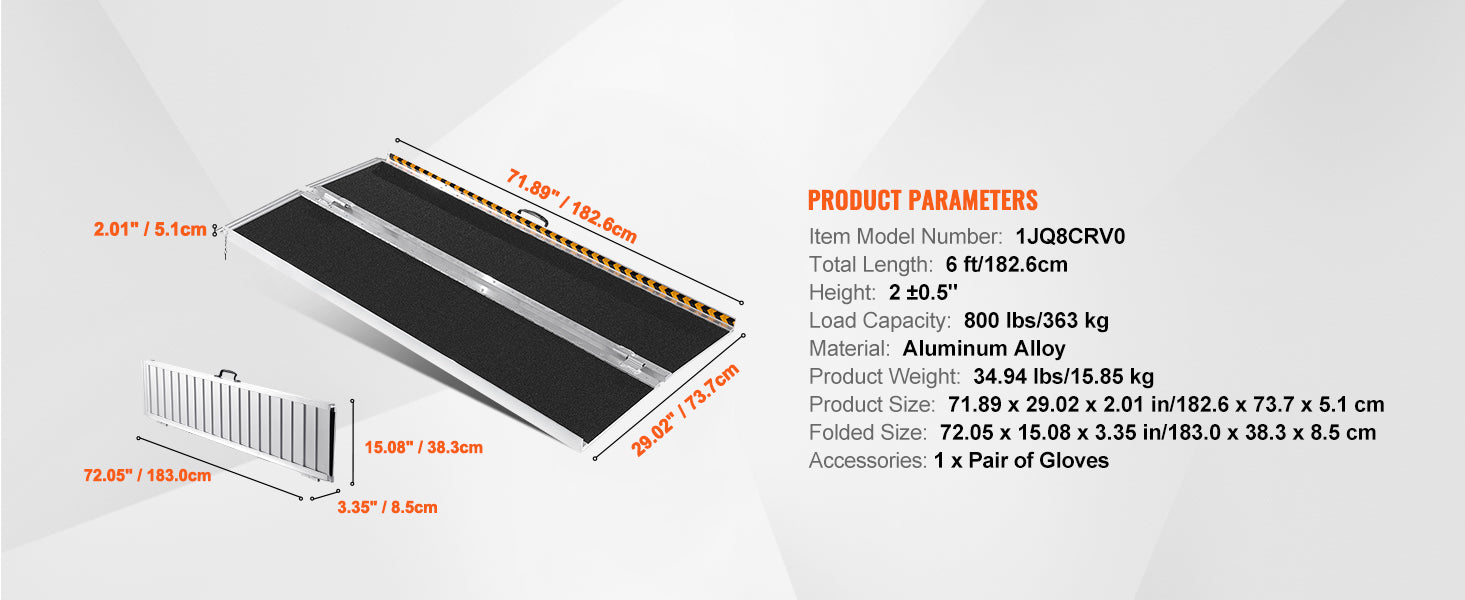 Accessible ramps, stairs, loading and unloading pads, step slope plates, aluminum alloy folding
